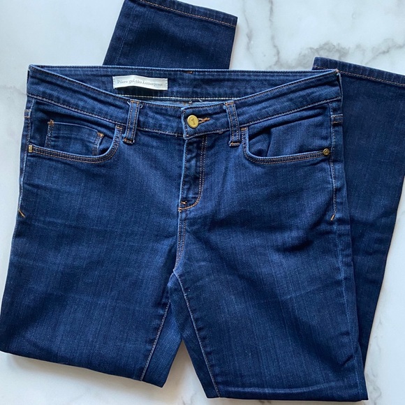 Pilcro {Anthro} Dark Wash Stretch Skinny Jeans - Picture 2 of 8